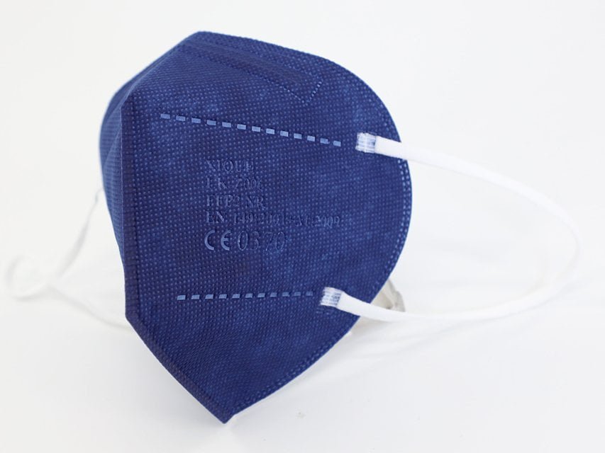 FFP2 FILTERING MASK - blue - IT,DE,PL,SE,GR