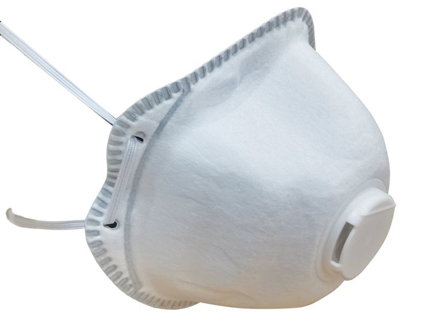 DEFENCE FFP3 CONE FILTERING MASK with valve - GB,FR,IT,ES
