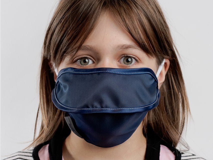 MYCROCLEAN JUNIOR/ADULT SMALL REUSABLE SURGICAL MASK - BFE 99.8% - blue-blue