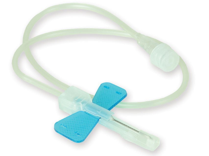 SAFETY SCALP VEIN SET 23G L/L - butterfly type, sterile