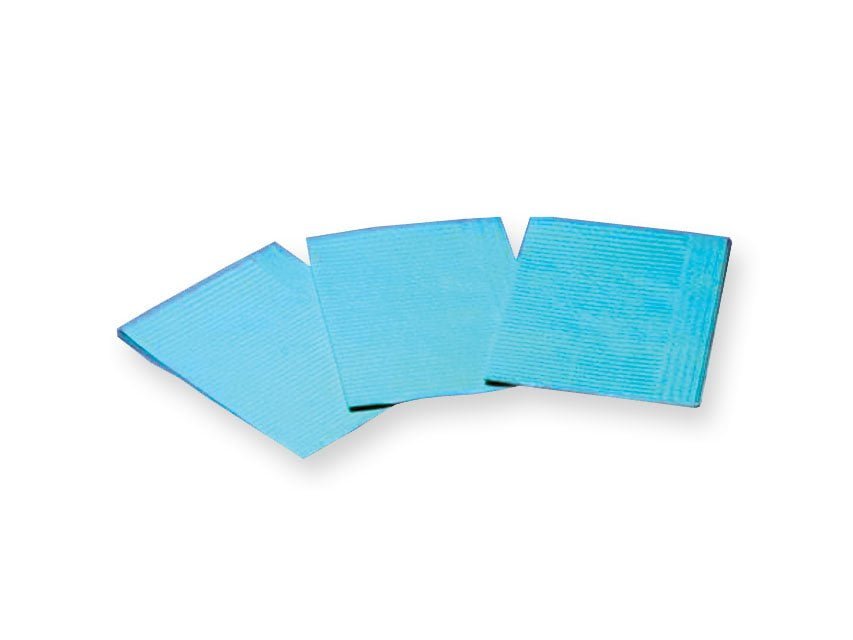 FOLDED NAPKINS - 33x45 cm light blue