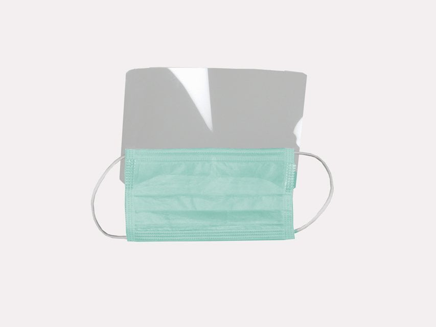 MASKOP MASK with visor - lacets