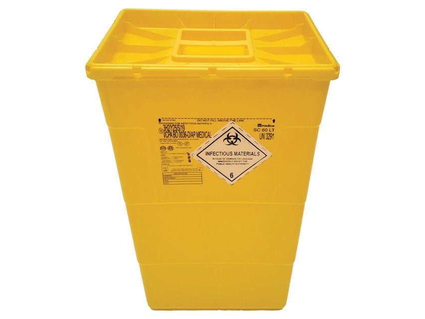 WASTE CONTAINER 60 l - single lid