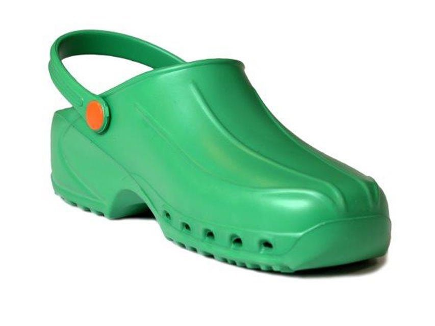 ULTRA LIGHT CLOGS with straps - 41 - green