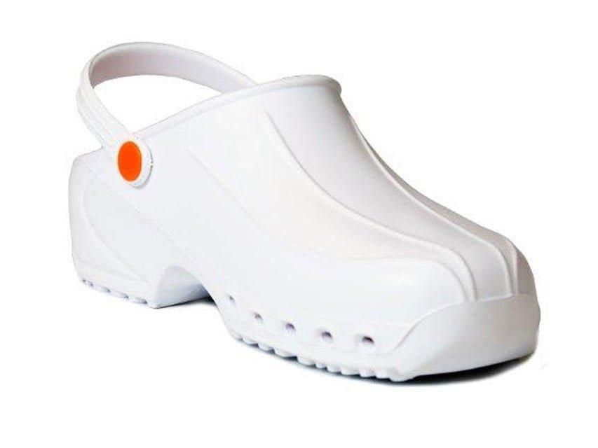 ULTRA LIGHT CLOGS with straps - 47 - white
