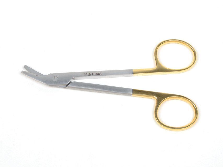 GOLD UNIVERSAL SCISSORS - 12 cm