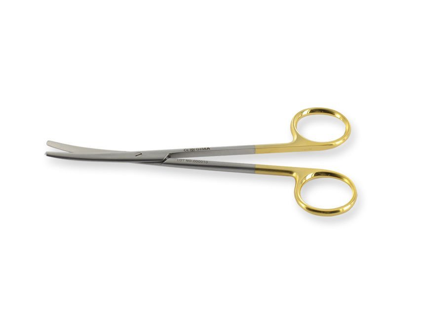 GOLD METZENBAUM SCISSORS curved - 14 cm
