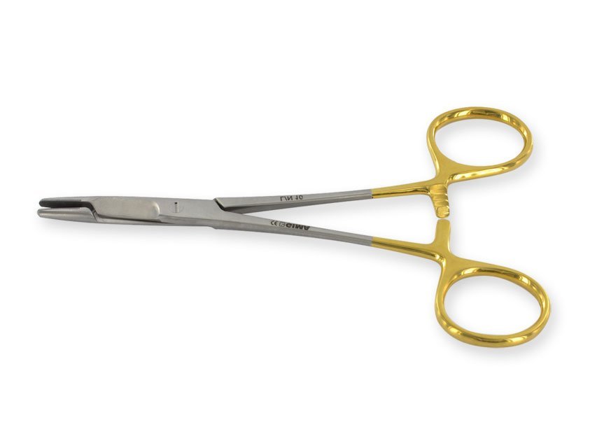 GOLD OLSEN HEGAR NEEDLE HOLDER - 14 cm