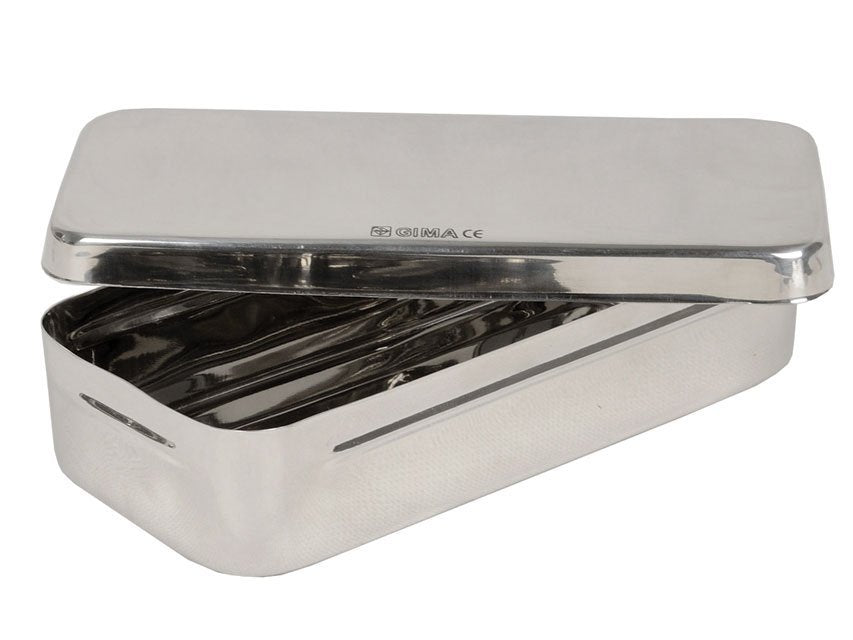STAINLESS STEEL BOX - 18x8x4 cm