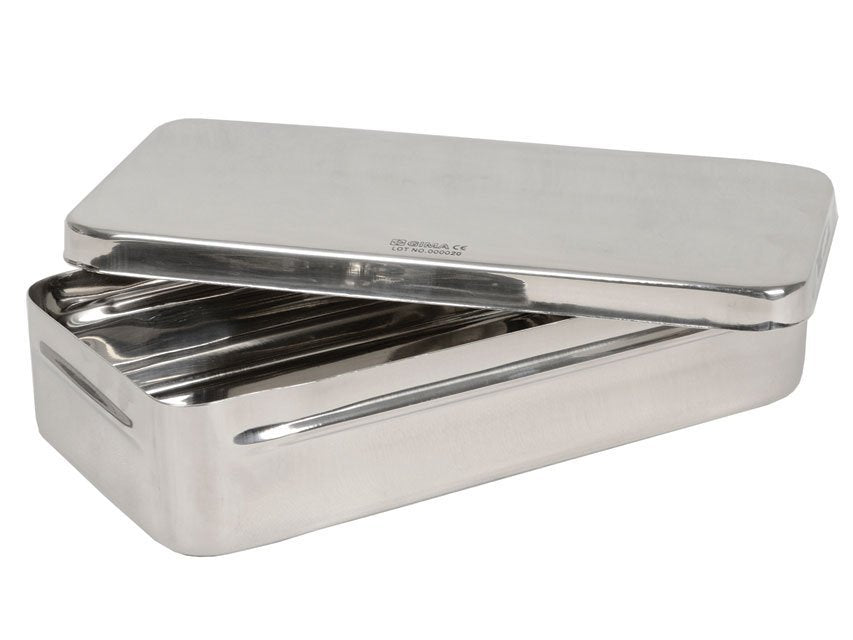 STAINLESS STEEL BOX - 25x12x6 cm