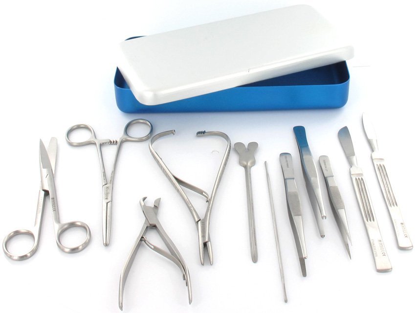 TROUSSE SUPREMA - aluminium box - 11 pieces
