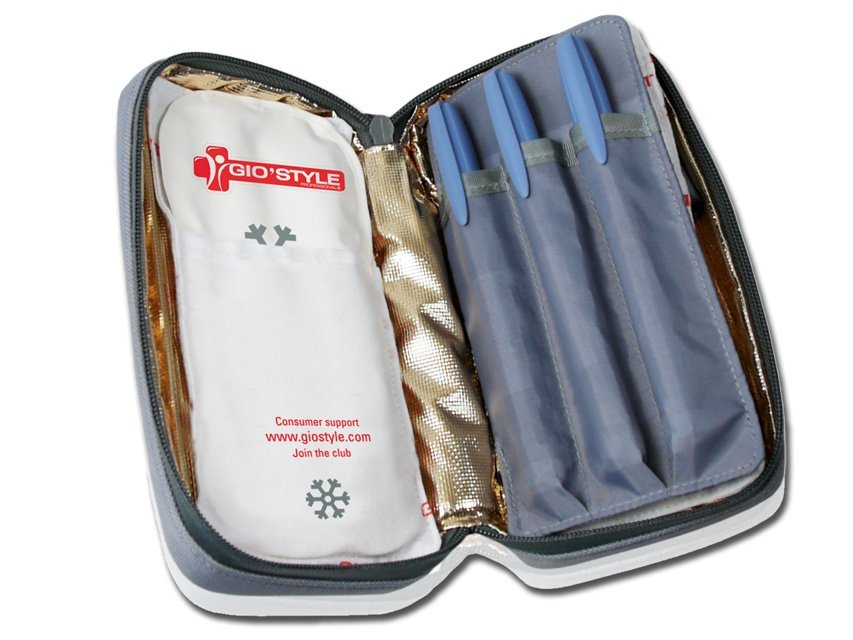 MEDINSULINE COOL BAG - beige/grey