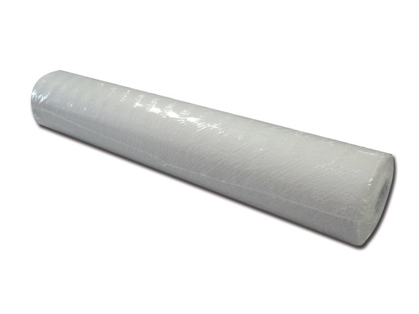 EMBOSSED POLYTHENE ROLL - 50m x 50cm - white