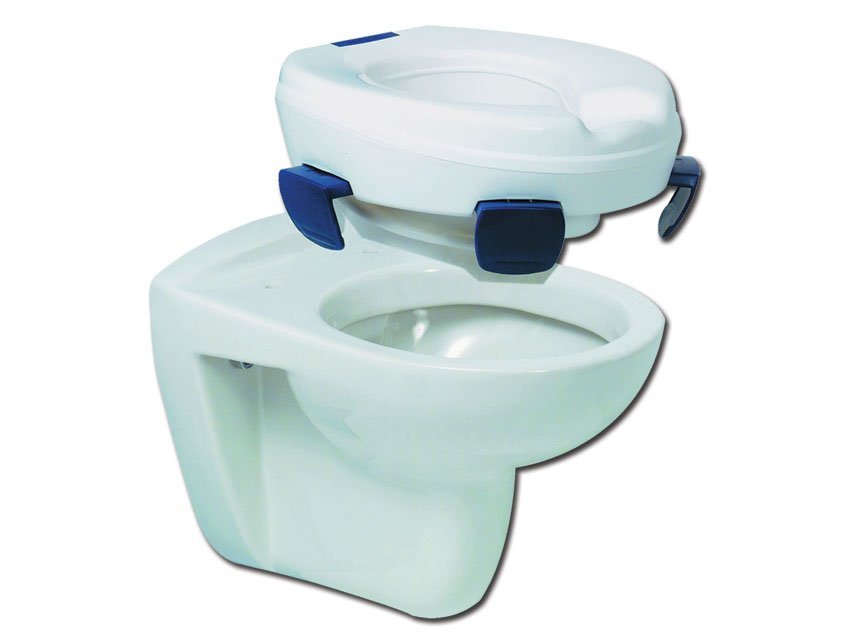 CLIPPER RAISED TOILET SEAT - height 11 cm