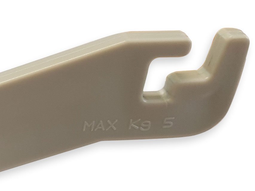 PLASTIC SUPPORT - 2 hooks