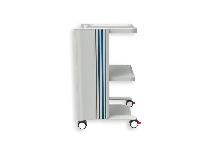 EASY POWER CART - 2 shelves 40x36 cm + base
