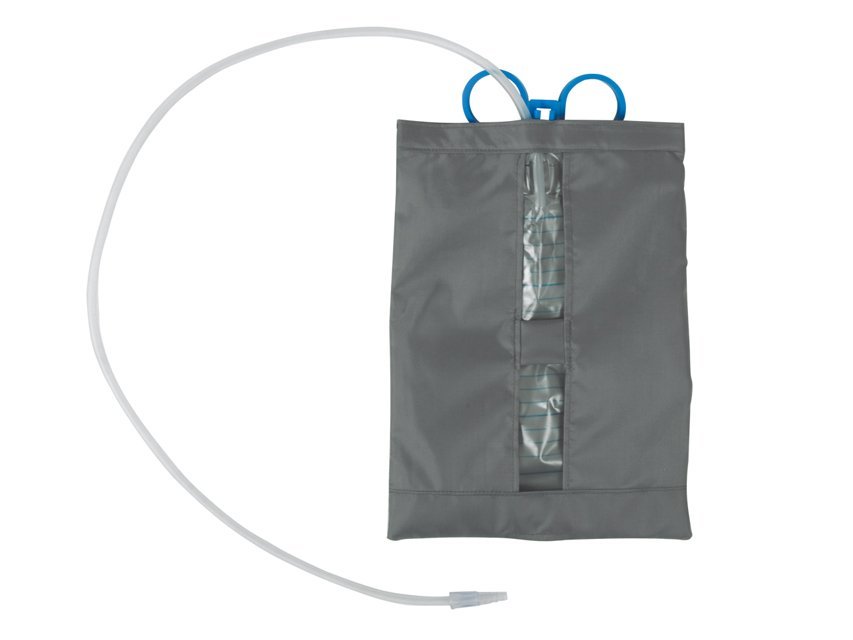 HANGER HOLDER WITH COVER for urine bag