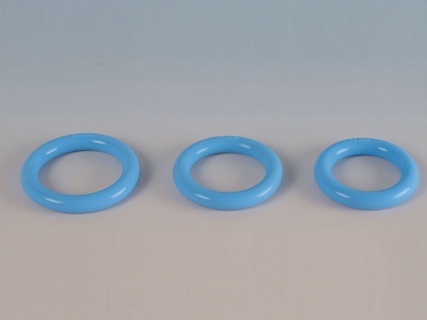 BLUE SILICONE PESSARY diameter 70 mm - sterile