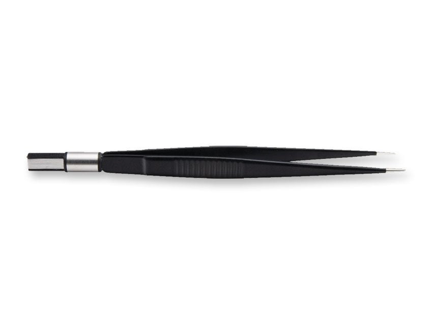 EU NON-STICK STRAIGHT FORCEPS 18 cm - 1 mm point