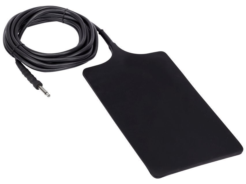 FLEXIBLE RUBBER PLATE 25x15 cm with cable 4.5 m