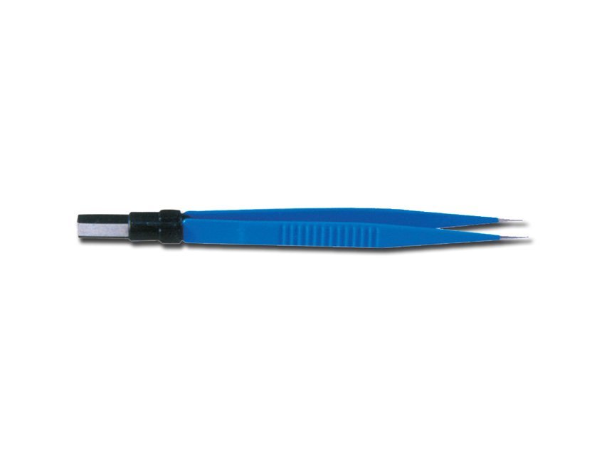 EU STRAIGHT FORCEPS 15 cm - straight 0.5 mm point