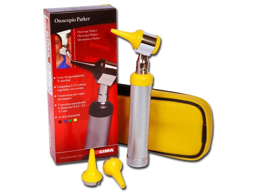 PARKER COLOUR OTOSCOPE - yellow