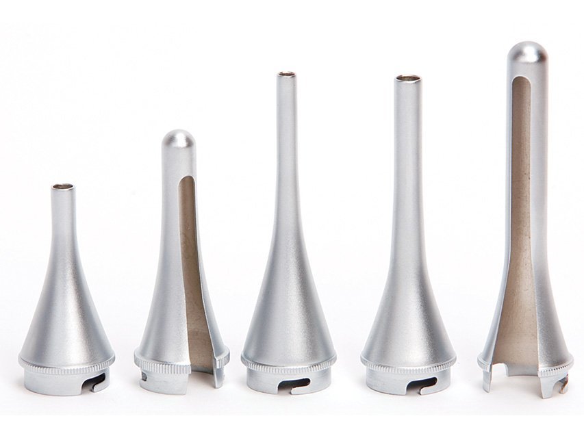 KIT OF 3 REUSABLE METAL CANNULAS + 2 METAL SPECULA