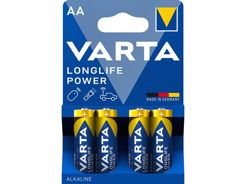 VARTA ALKALINE BATTERIES - stilo "AA"