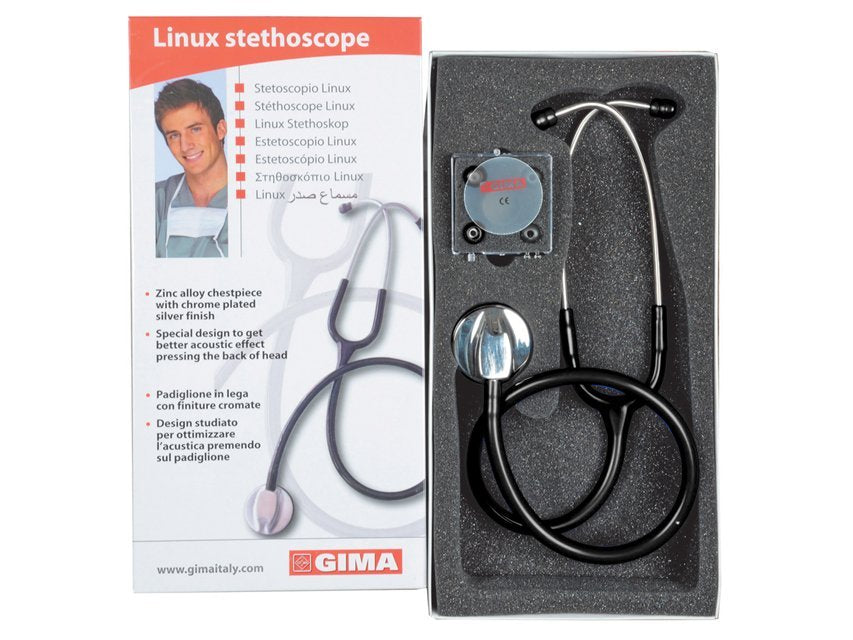 LINUX STETHOSCOPE - Y black