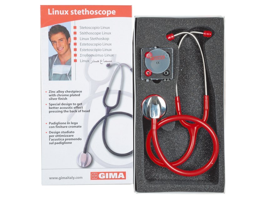 LINUX STETHOSCOPE - Y red