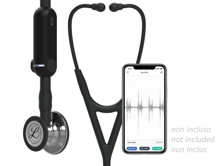 3M LITTMANN CORE DIGITAL STETHOSCOPE - 8869 - black - mirror finish