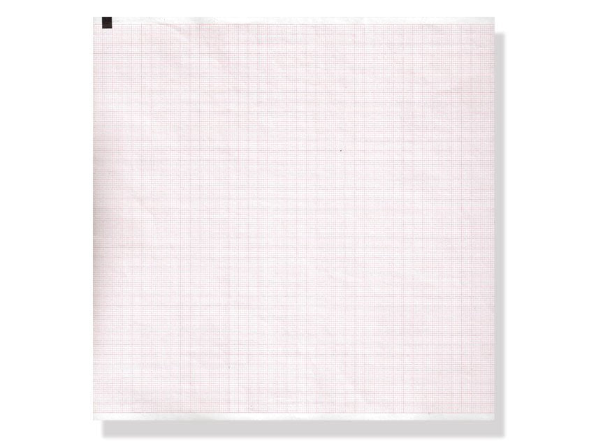ECG thermal paper 210x280mm x215s pack - orange grid