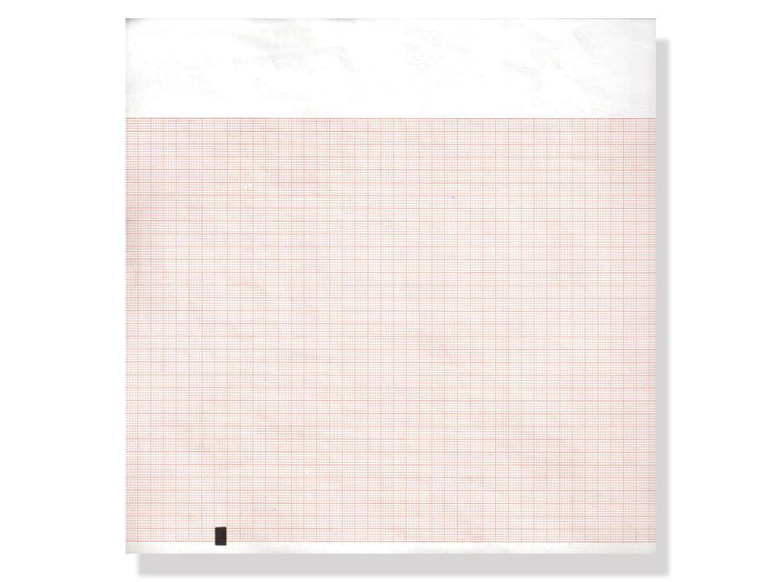ECG thermal paper 210x300mm x250s pack - orange grid