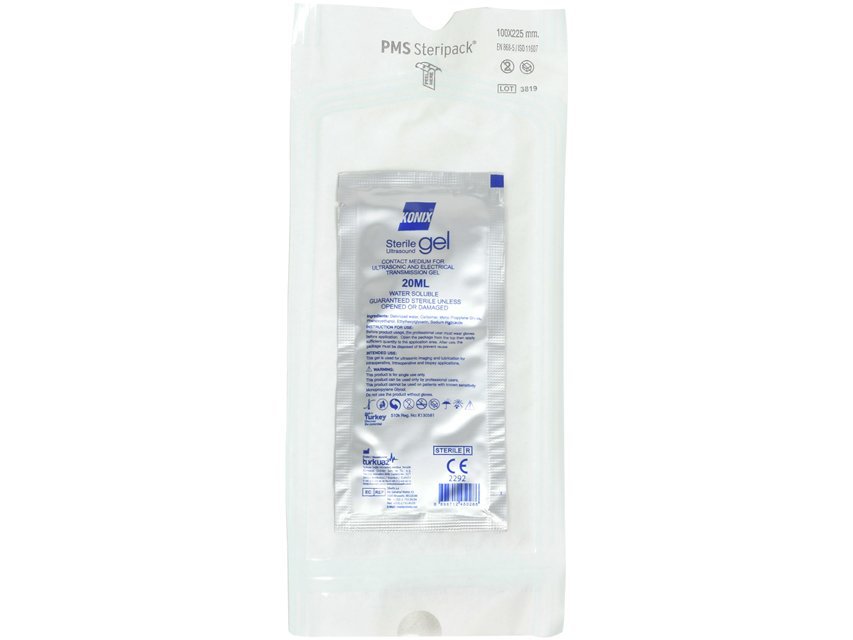 STERILE ULTRASOUND GEL - sachet 20 ml - transparent