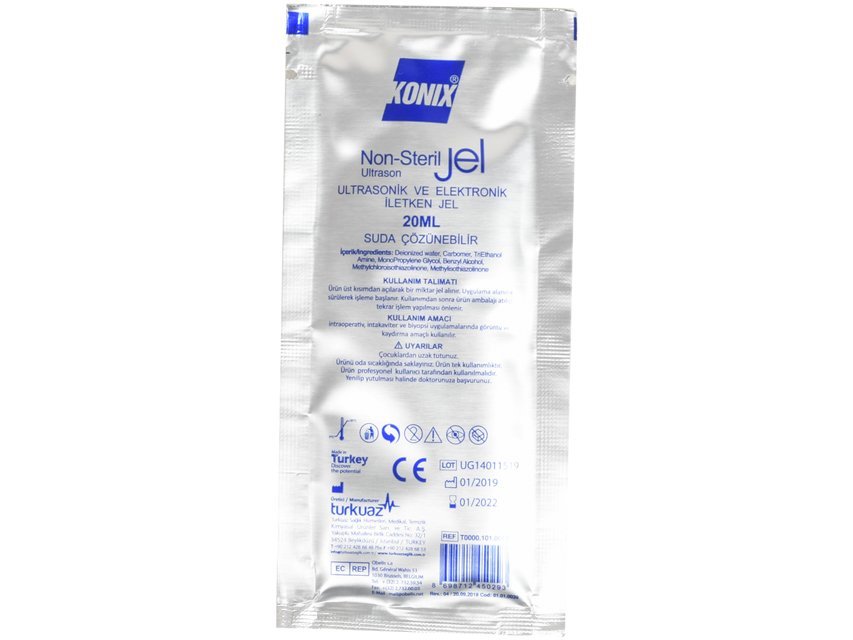 ULTRASOUND GEL - sachet 20 ml - transparent