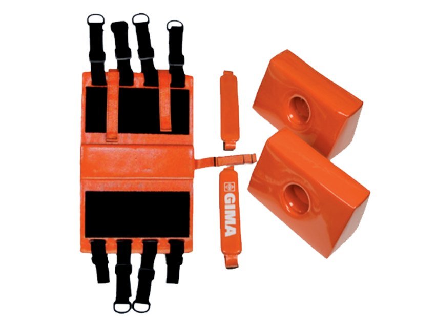 "FERMO 2"HEAD IMMOBILIZER - orange