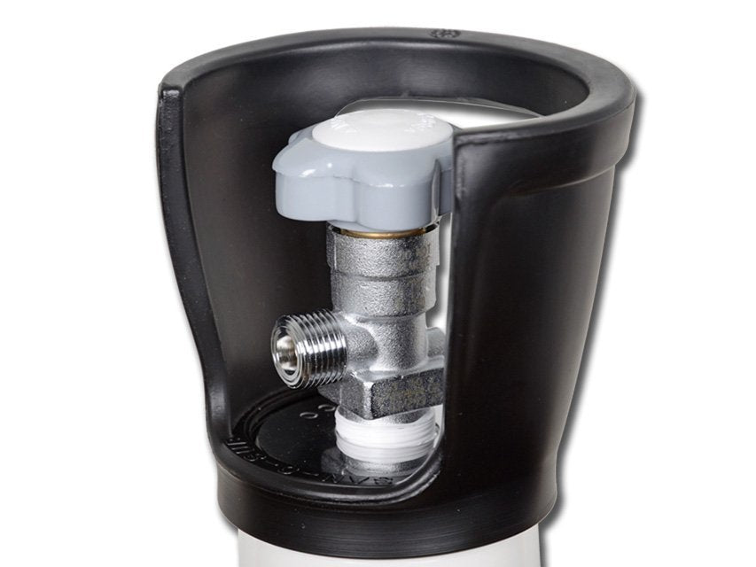 OXYGEN CYLINDER 10 l with valve - UNI - empty