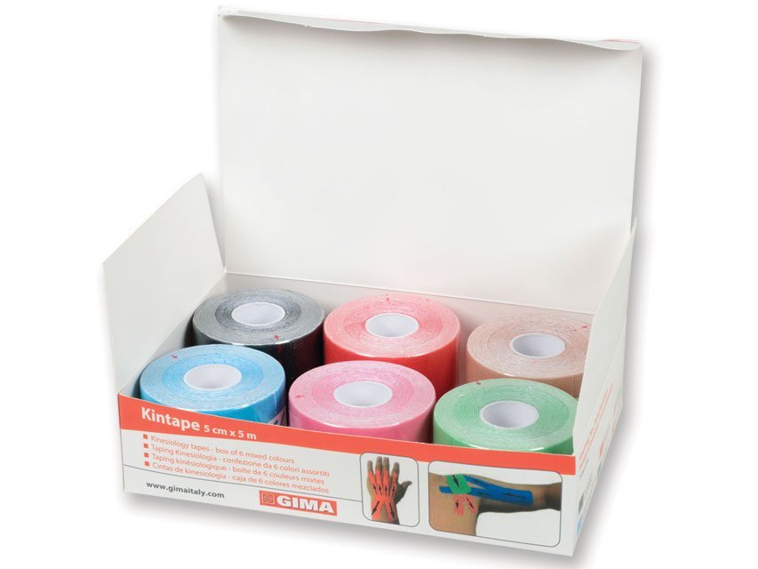 KINESIOLOGY TAPES 5 m x 5 cm - mix colours