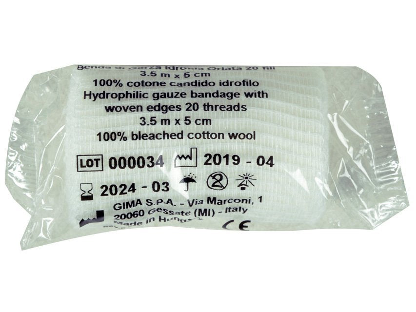GAUZE BANDAGE 3.5 m x 5 cm