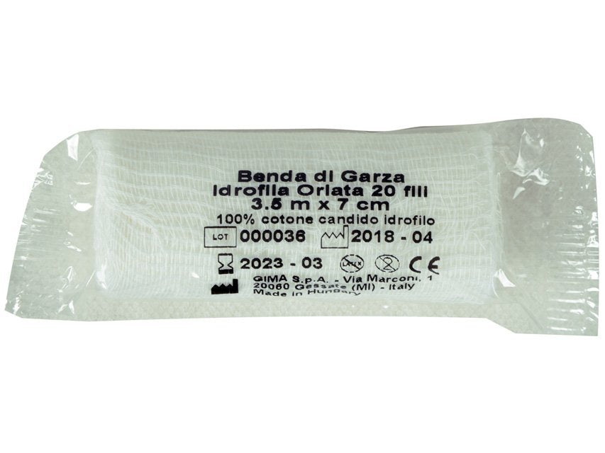 GAUZE BANDAGE 3.5 m x 7 cm