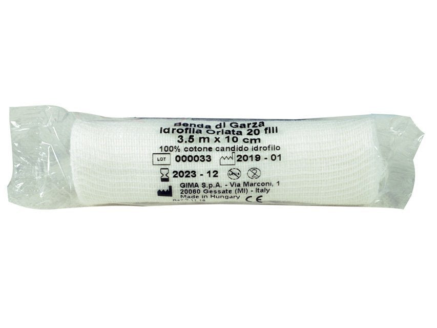 GAUZE BANDAGE 3.5 m x 10 cm