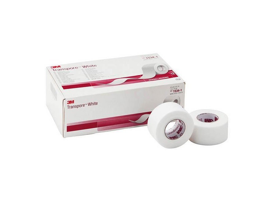 TRANSPORE 3M WHITE TAPE 25 mm x 9.14 m