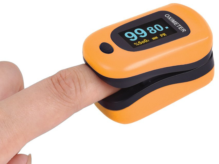 OXY-4 FINGER OXIMETER - orange