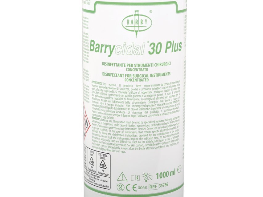 BARRYCIDAL "30 Plus" - germicide concentrate - bottle 1 l