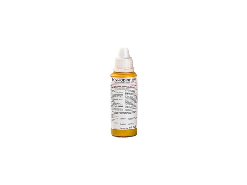 POVI-IODINE 100 ANTISEPTIC - 125 ml - biocide - IT