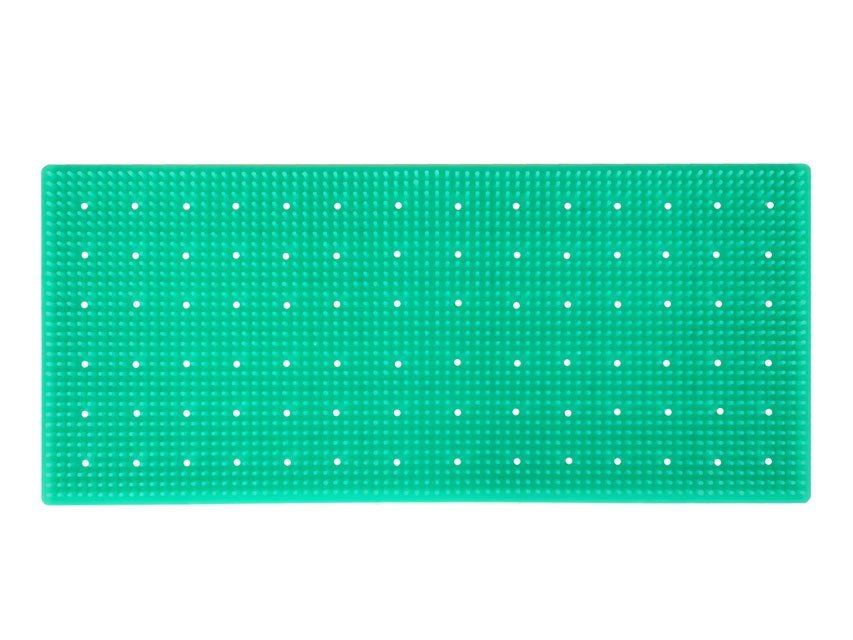 SILICONE MAT 520x230 mm - perforated