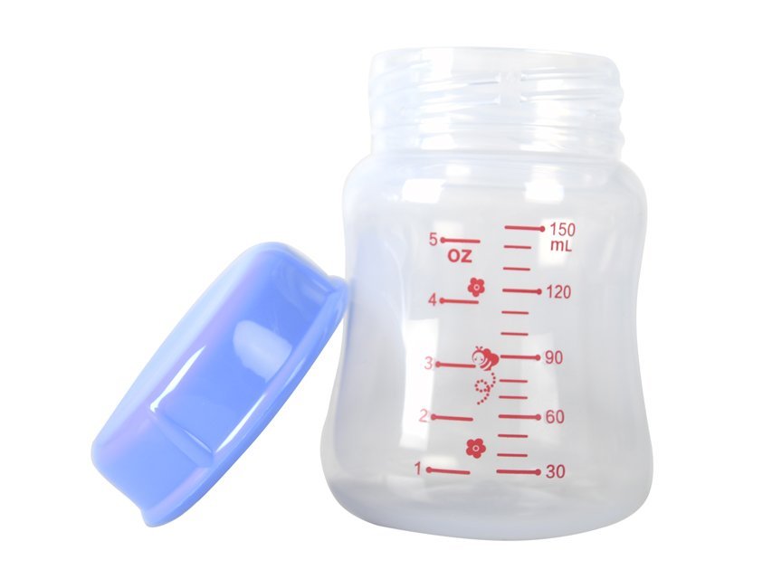 BREAST MILK BOTTLE 150 ml with lid