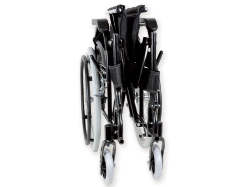 PRINCE ALUMINIUM WHEELCHAIR - black