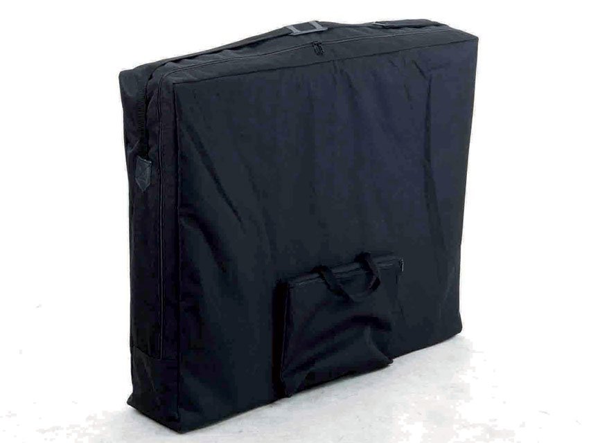 2-SECTION WOODEN MASSAGE TABLE - black