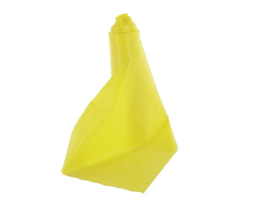 LATEX-FREE EXERCISE BAND 5.5 m x 14 cm x 0.20 mm - yellow